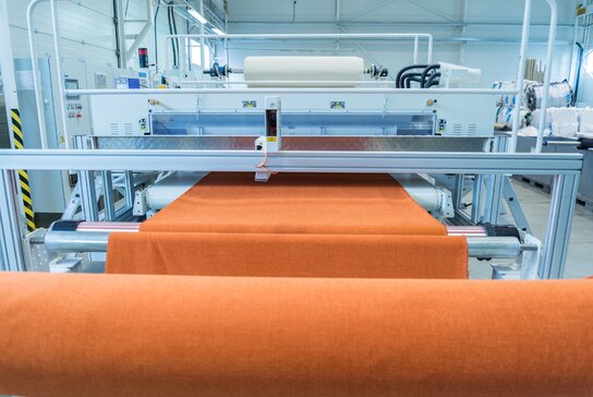 Lamination of textile materials